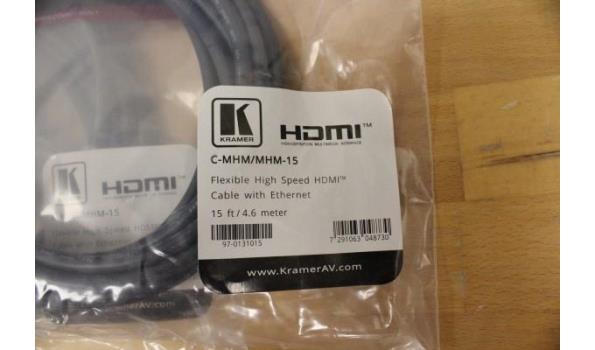 10 HDMI kabels KRAMER